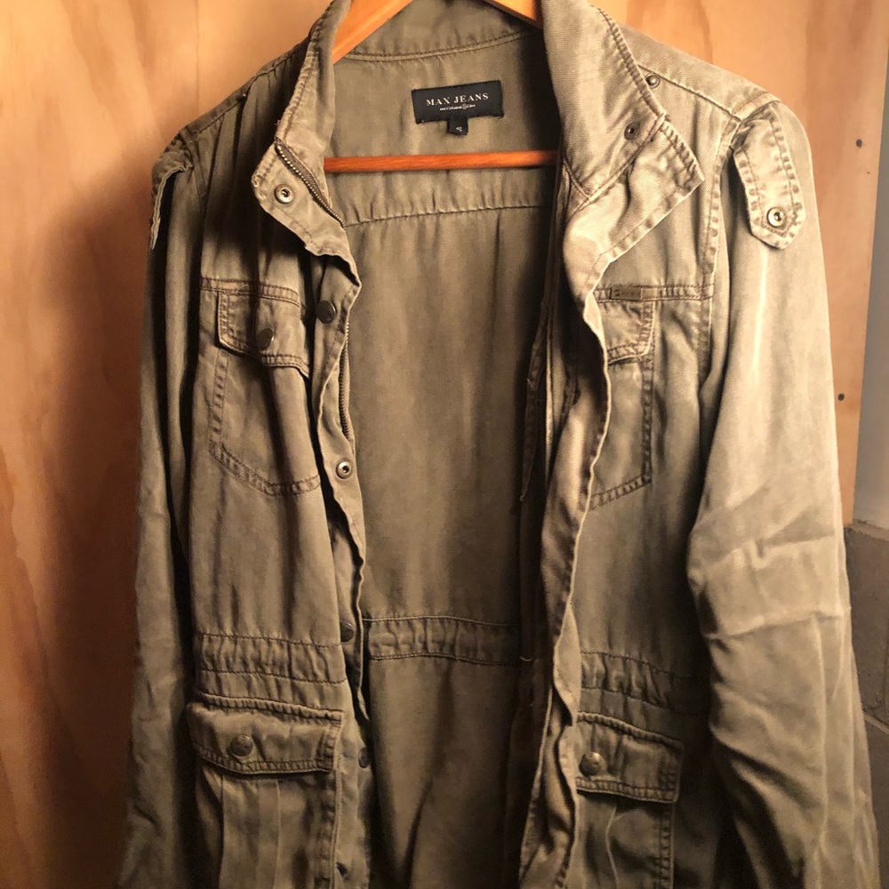 max Jeans army green jacket